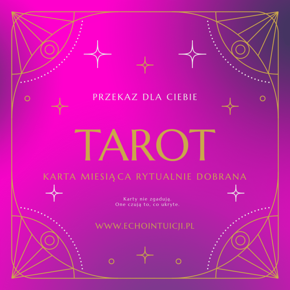 Karta miesiąca rytualnie dobrana
